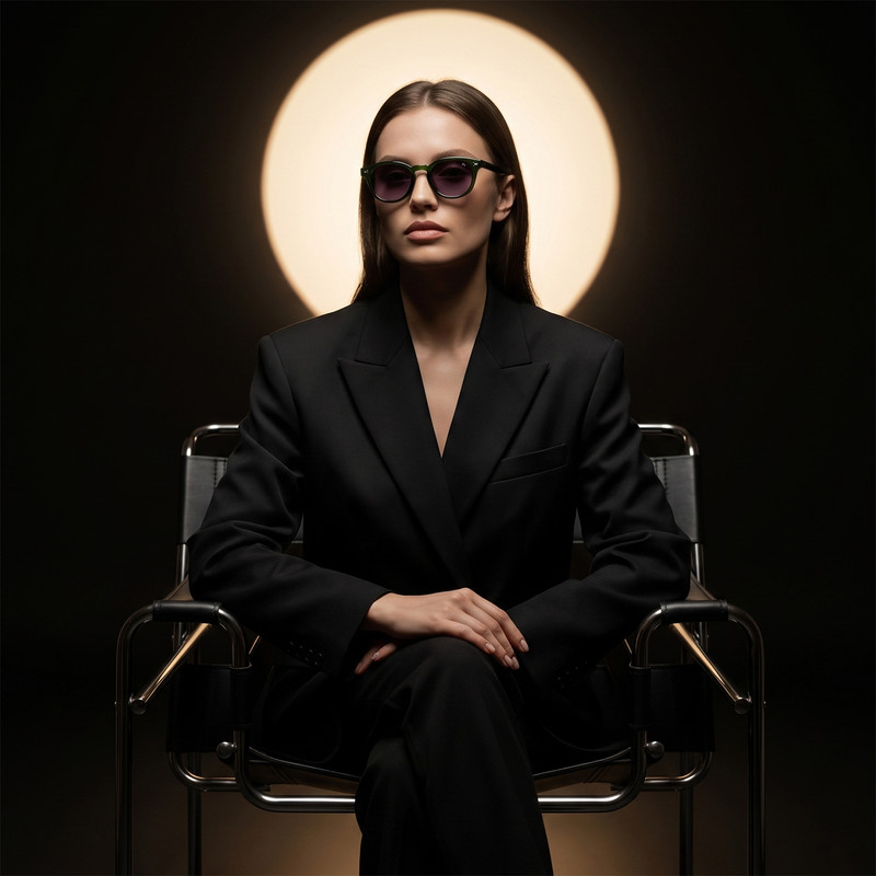 عینک آفتابی زنانه آلبرت وگ مدل S31122C2 Acetate Avantgarde Visionary