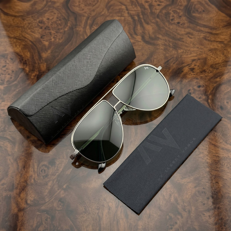 عینک آفتابی خلبانی (Aviator) مردانه آلبرت وگ مدل JS-8540-C07-P149 Avantgarde Visionary