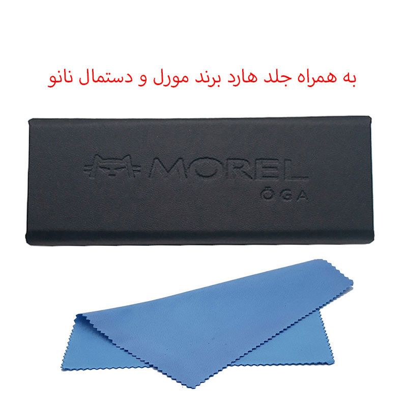 عینک آفتابی مستطیلی مورل مدل 78043C2POLARIZED