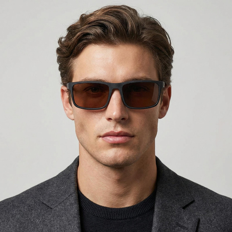 عینک آفتابی مستطیلی مورل مدل 78069C5POLARIZED