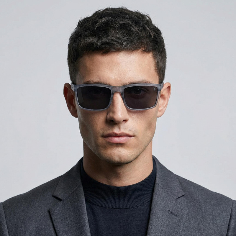 عینک آفتابی مستطیلی مورل مدل 78028C2POLARIZED