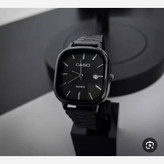 ساعت ست کاسیو اولدمانی فول بلک(مشکی) زنانه و مردانه اصلی casio درجه یک ضمانتی مافیایی