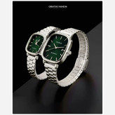 ساعت مچی ست زنانه و مردانه کاسیو اولدمانی casio مستطیلی رنگ ثابت ضمانتی