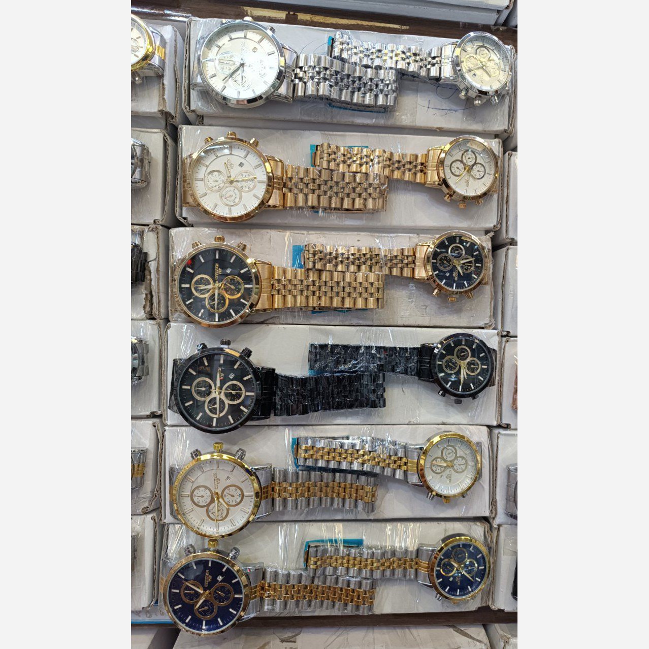 ساعت ست زنانه و مردانه سیتیزن VIP رنگ ثابت