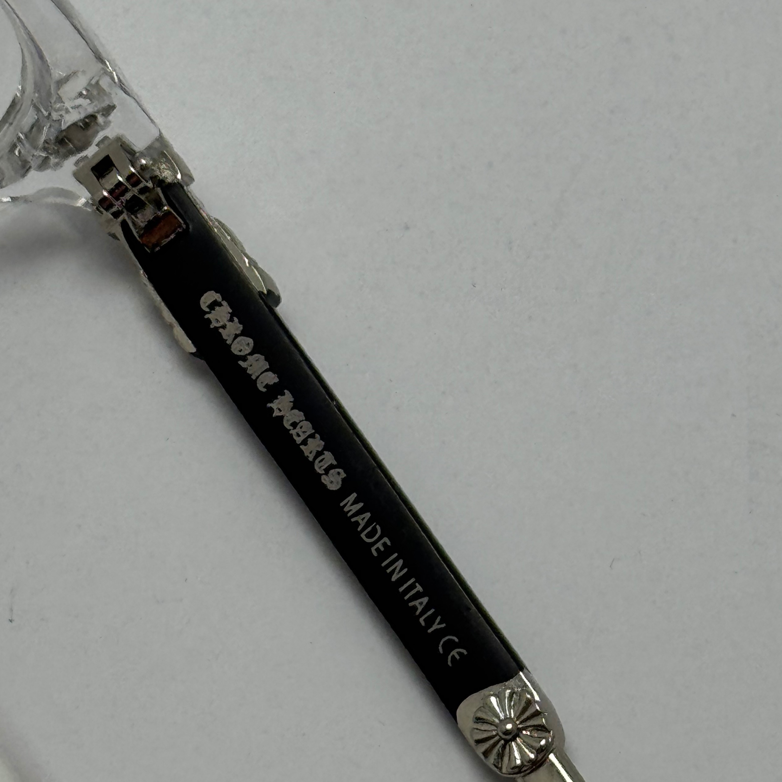 عینک بلوکات کروم هارتز کریستال نقره ای Chrome Hearts 2272 - کیفیت مستر