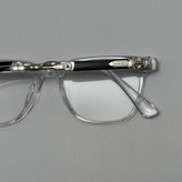 عینک بلوکات کروم هارتز کریستال نقره ای Chrome Hearts 2272 - کیفیت مستر