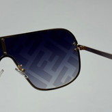 عینک آفتابی فریم لس فندی FENDI مشکی کد 1