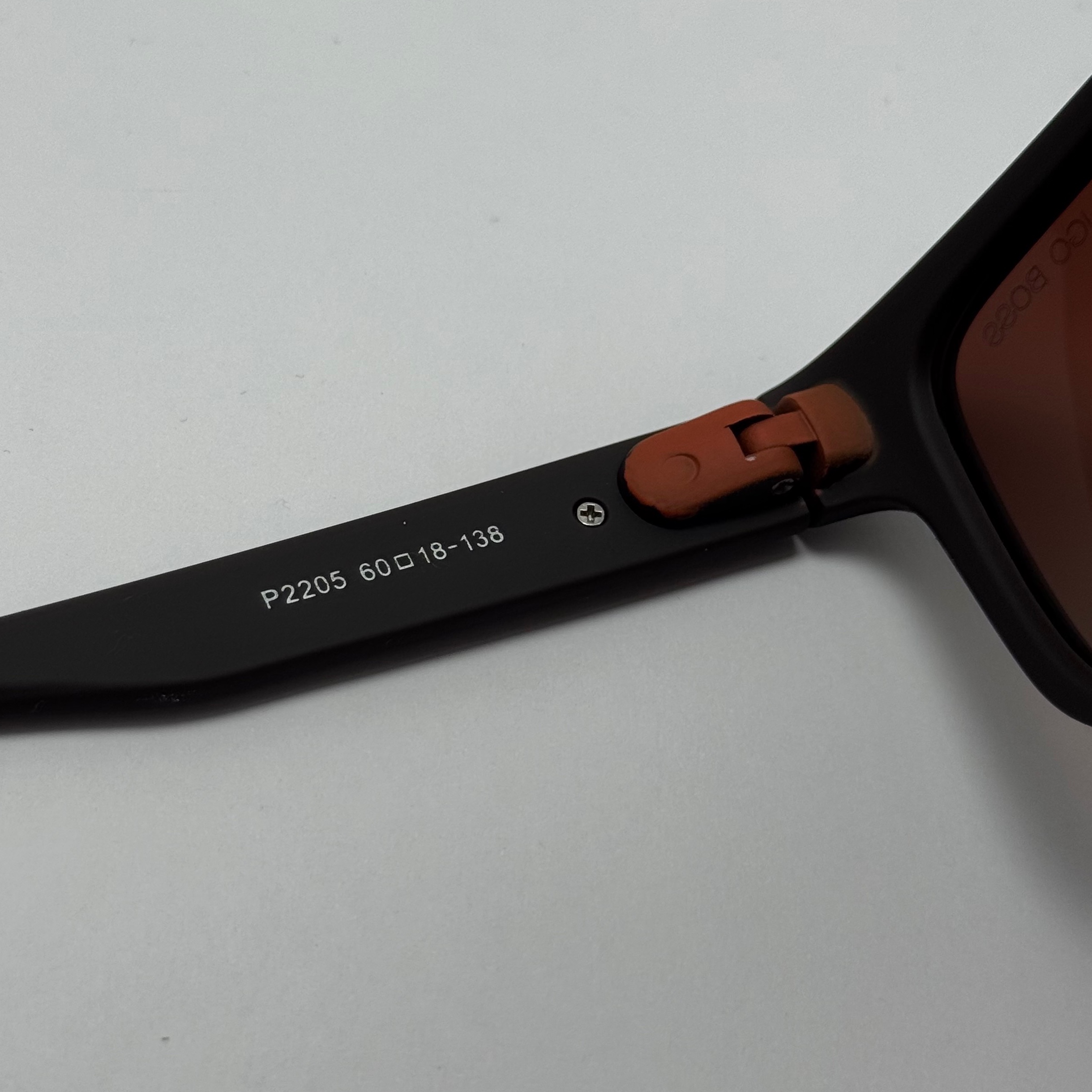 عینک آفتابی پلاریزه هوگو باس HUGO BOSS قهوه ای کد 2205 - عینک رانندگی