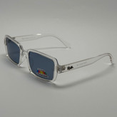 عینک آفتابی و شب پلاریزه ریبن مستطیلی آبی کد rayban RB 2201
