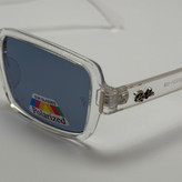 عینک آفتابی و شب پلاریزه ریبن مستطیلی آبی کد rayban RB 2201