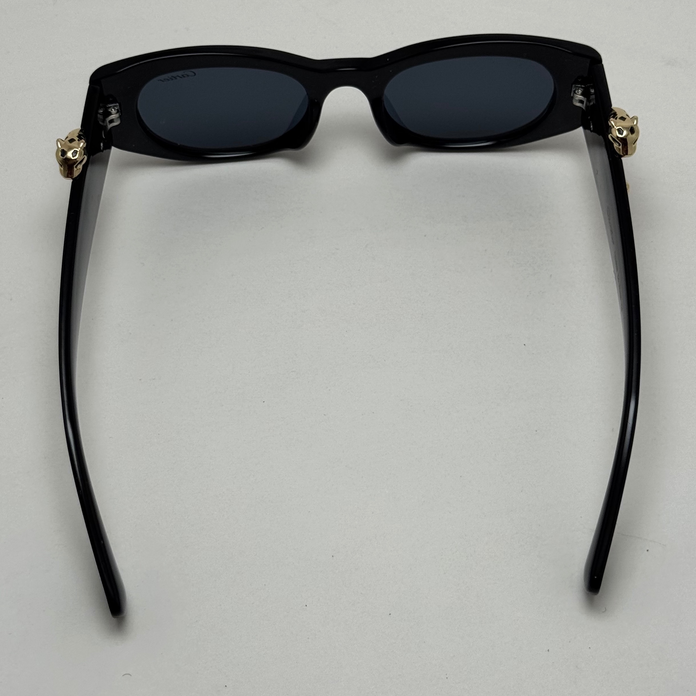 عینک آفتابی زنانه لاکچری کارتیر Panthere De Cartier تمام مشکی