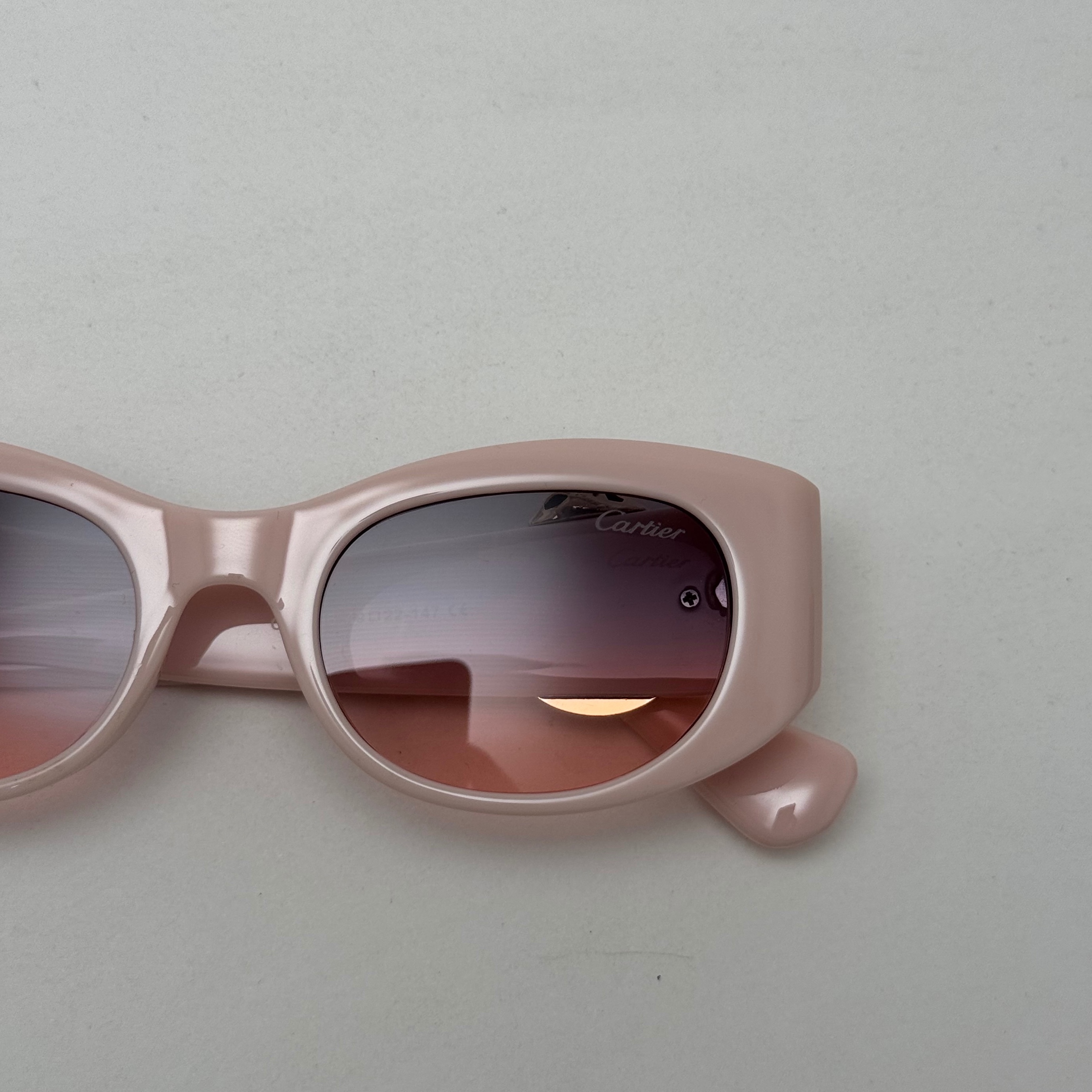 عینک آفتابی زنانه لاکچری کارتیر Panthere De Cartier صورتی