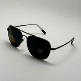 عینک آفتابی خلبانی رندولف شیشه سنگ آنتی رفلکس مشکی فریم نوک مدادی فول پک RANDOLPH AVIATOR RE 58 24K WHITE GOLD