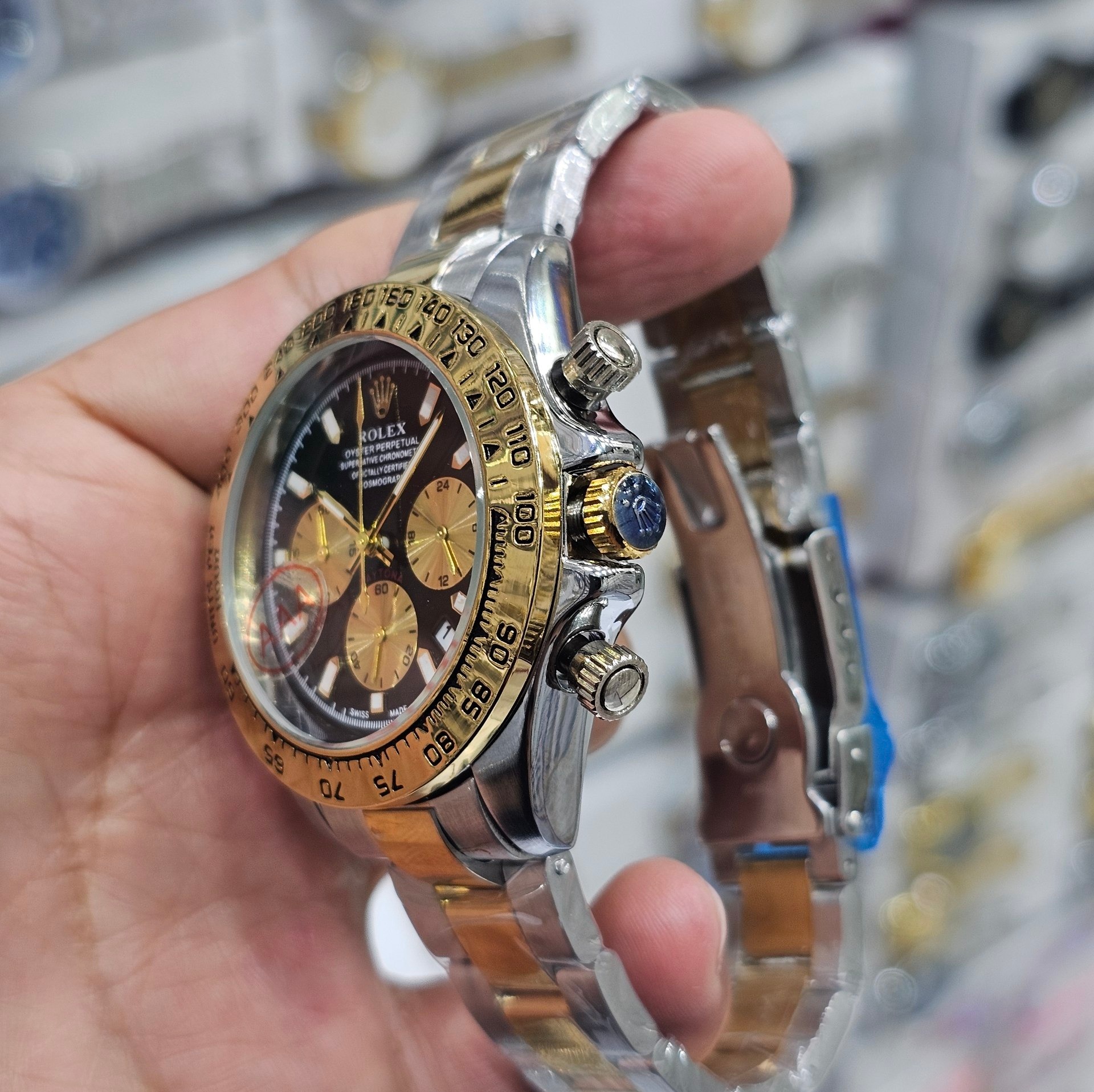 ساعت مچی مردانه رولکس Rolex کرنوگراف با قفل رولکسی