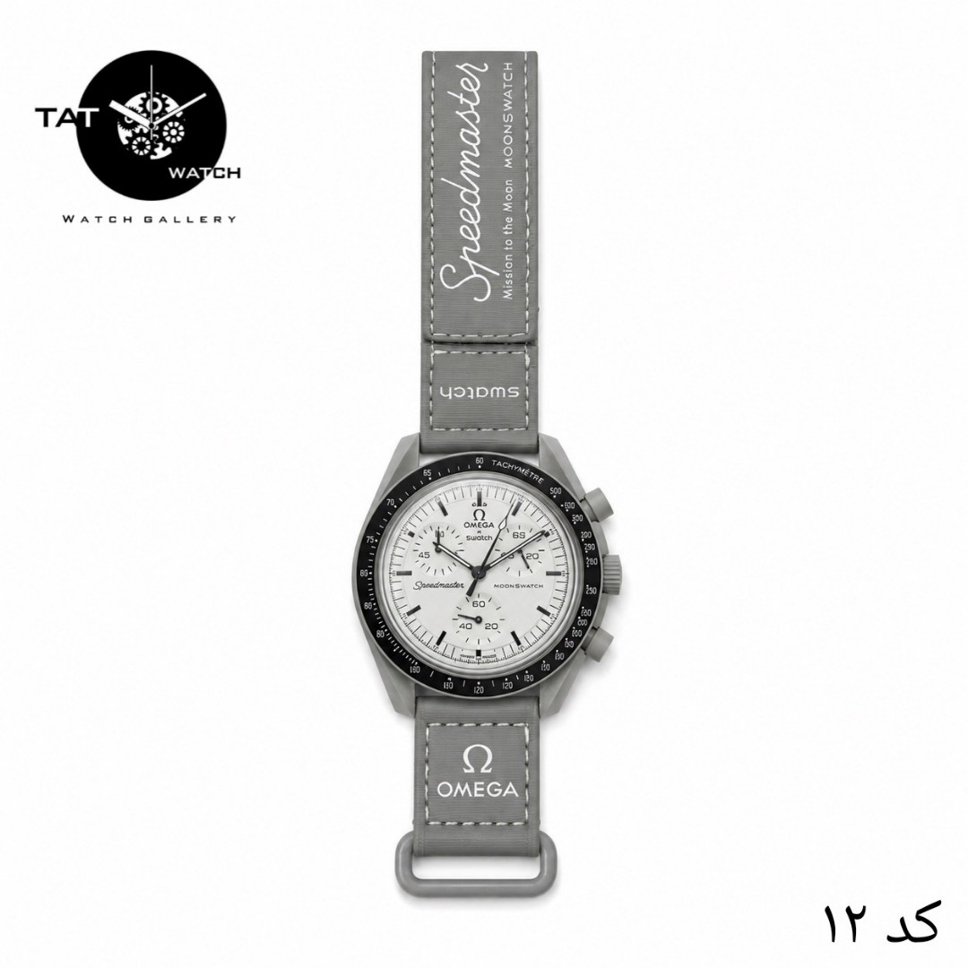 ساعت مردانه زنانه امگا سواچ رنگبندی داخل محصول 3موتور فعال یکسال گارانتی جعبه ارسال رایگان omega swatch ساعت مچی