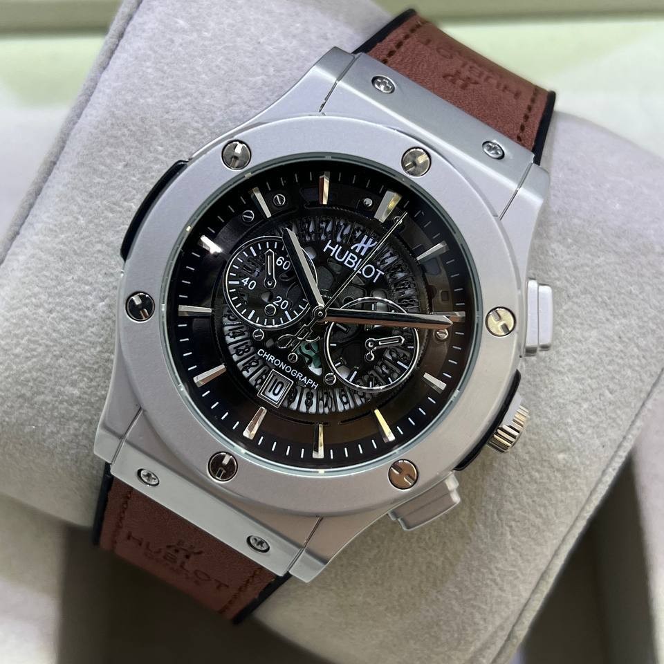 ساعت مچی مردانه هابلوت بیگ بنگ Hublot با جعبه و ارسال رایگان در رنگبندی کامل