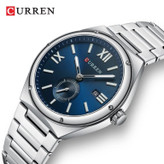 ساعت مچی عقربهای کوارتز مردانه کورن مدل 8471-SI-blue-2