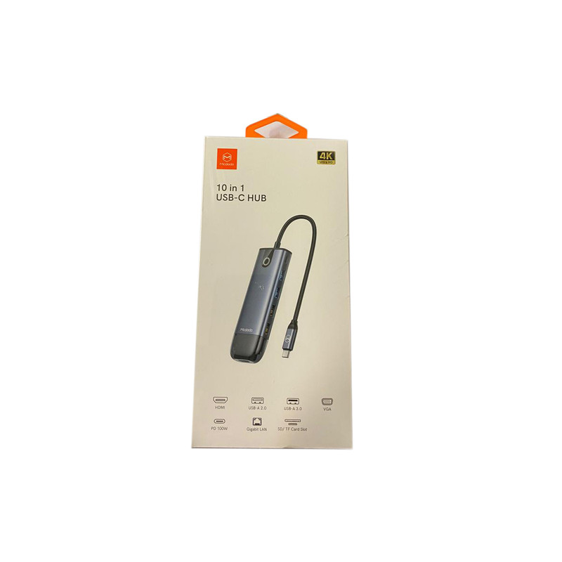 هاب 10 پورت USB-C مک دودو مدل HU-742