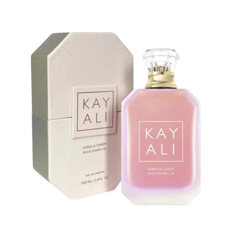 عطر ادکلن کایالی ونیلا کندی راک شوگر 42 زنانه گرم - Kayali Vanilla Candy Rock Sugar درجه 1 سوئیس (پس کرایه)