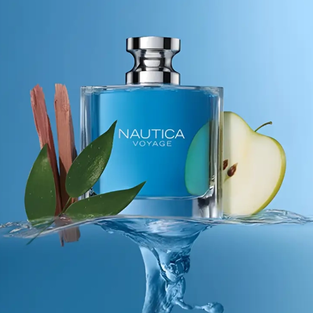 عطر ادکلن ناتیکا وویاج مردانه خنک نوتیکا وویاژ Nautica Voyage درجه 1 سوئیس (پس کرایه)