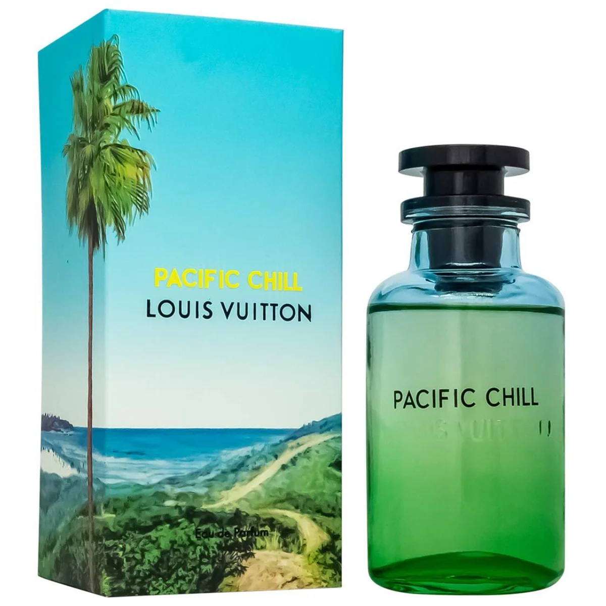 عطر ادکلن لویی ویتون پسیفیک چیل یونیسکس خنک مرکباتی Louis Vuitton - Pacific Chill درجه 1 سوئیس (پس کرایه)