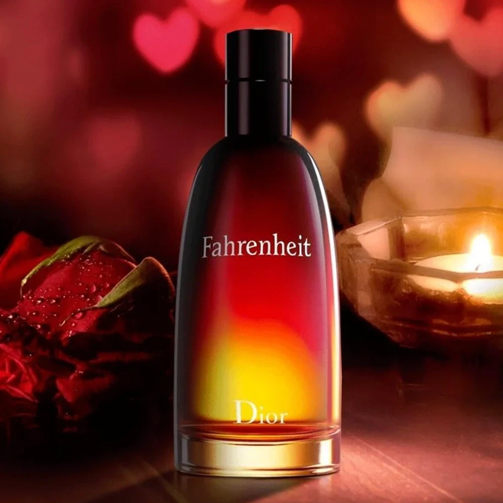 عطر ادکلن دیور فارنهایت مردانه تلخ و چرمی Dior Fahrenheit درجه 1 سوئیس (پس کرایه)