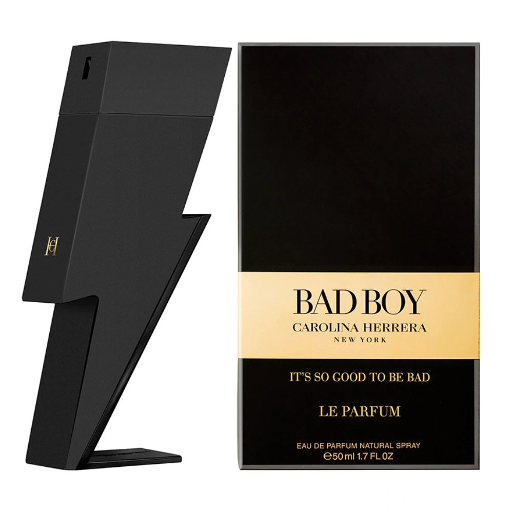 عطر ادکلن کارولینا هررا بد بوی مردانه گرم و تلخ - Carolina Herrera Bad Boy درجه 1 سوئیس (پس کرایه)