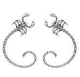 گوشواره ایرکاف عقرب جنس استیل عیار 316 ضد حساسیت و رنگ ثابت کد zsf (پس کرایه)