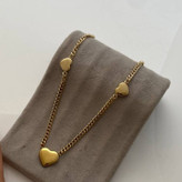 گردنبند زنانه مینیمال طرح قلب با زنجیر مدل کارتیه Cartier فری سایز Freesize رنگ کاملا ثابت کد tj (پس کرایه)