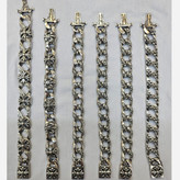 دستبند مردانه طرح کروم هارتز و کارتیه و ویتالی جنس استیل عیار 316 کیفیت عالی کد ar (پس کرایه)