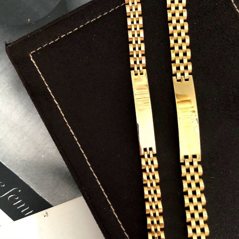دستبند استیل زنانه طرح رولکس Rolex رنگ کاملا ثابت کد mh (پس کرایه)