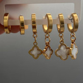 پگ گوشواره استیل زنانه رنگ ثابت کد tj (پس کرایه)