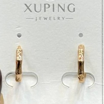 گوشواره ژوپینگ XUPING زنانه طرح بامبو رنگ ثابت کد gy (پس کرایه)