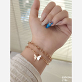 دستبند دولاین پروانه مارک ژوپینگ 6504246