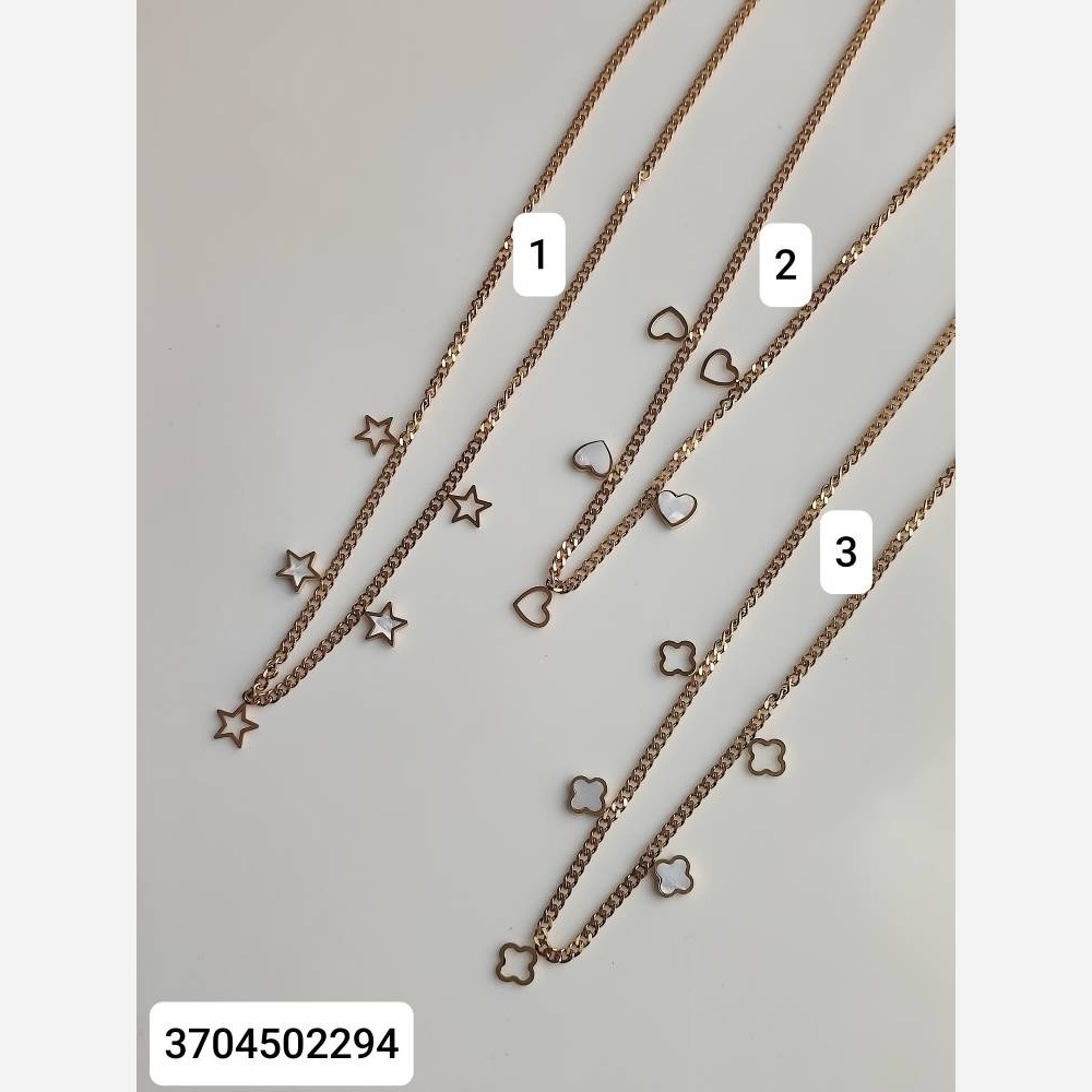 گردنبند استیل دخترانه 3704502294