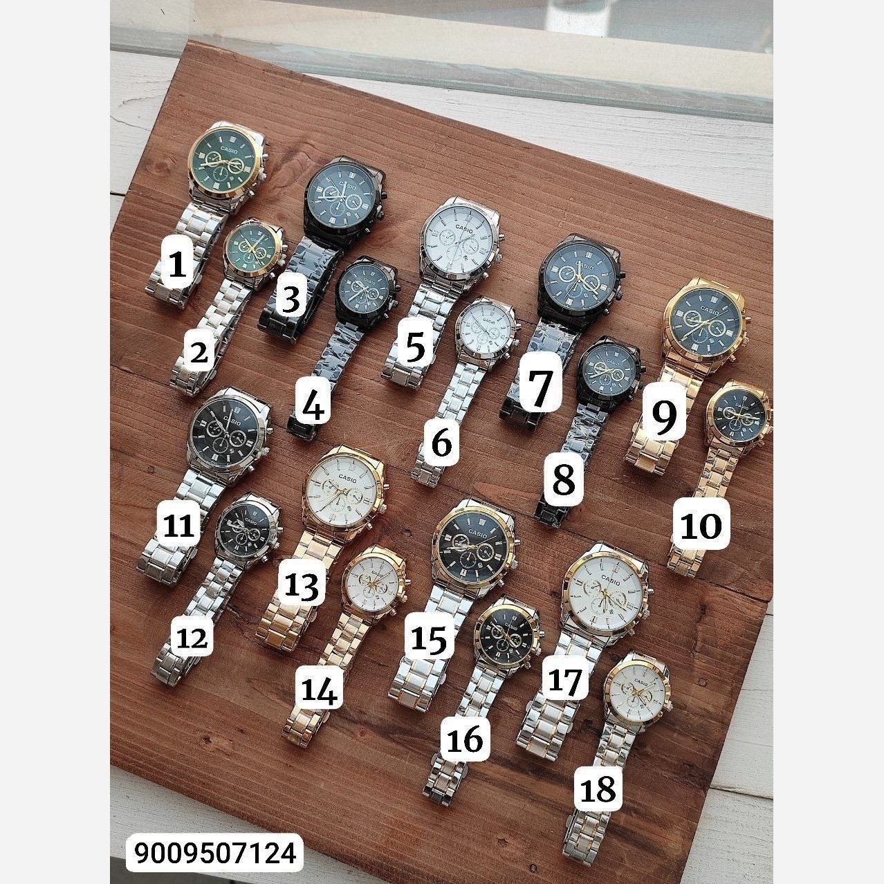 ساعت فلزی مارک کاسیو 900950712