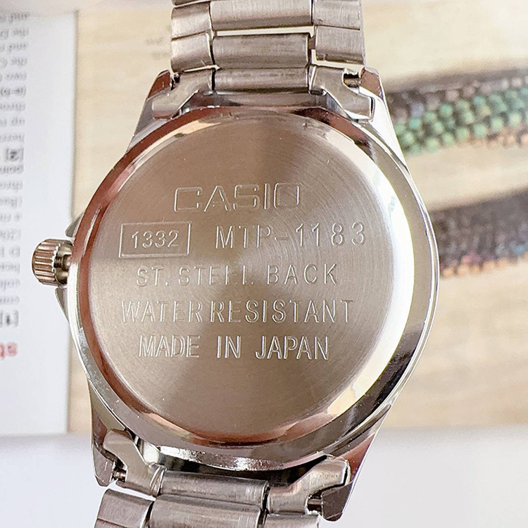 ساعت ست زنانه و مردانه مارک CASIO ضد آب موتور ژاپن