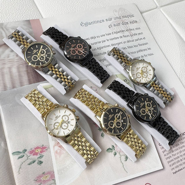 ساعت مردانه و پسرانه تاریخدار موتور ژاپن با کیفیت ضد آب مارک ELEGANCE