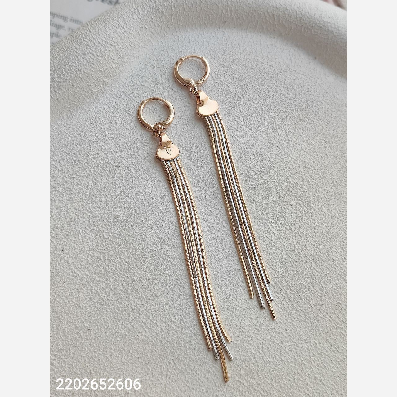گوشواره ژوپینگ آویز زنانه کد 378 جدید