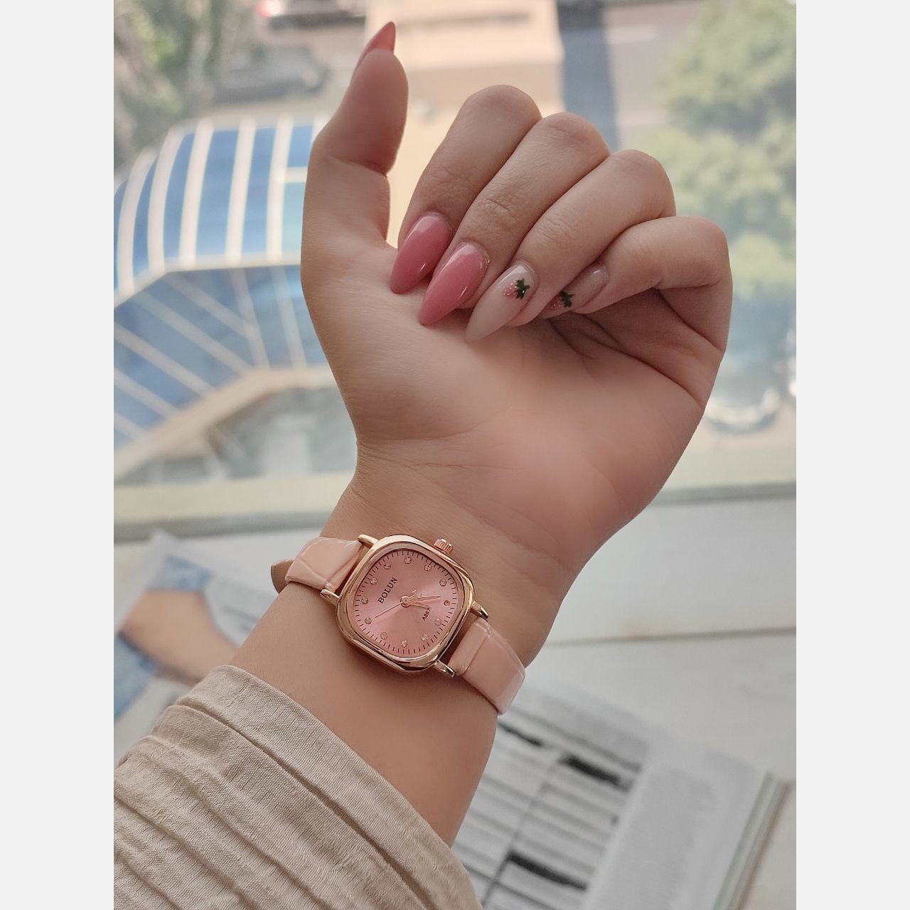ساعت مچی دخترانه بند پیو کد 25 جدید
