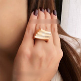 انگشتر دخترانه و زنانه طرح طلا xuping ژوپینگ بسیار شیک و خاص ارسال رایگان