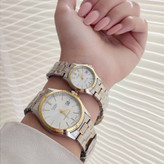 ساعت مچی زنانه و یا مردانه قیمت تک کاسیو استیل تاریخدار موتور ژاپن مارک معروف CASIO نمونه درجه یک ارسال رایگان