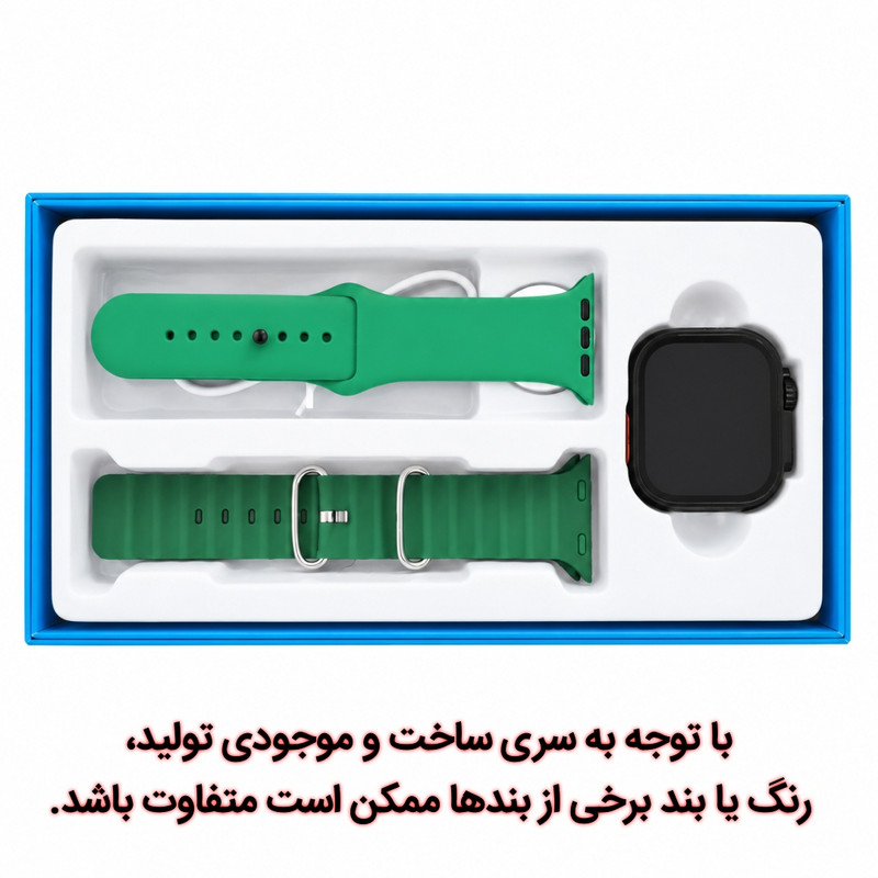 ساعت هوشمند 49 میلی متری زد تی مدل max20 با بند سیلیکونی