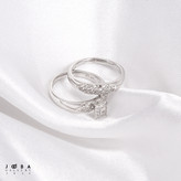 انگشتر نگین مربعی ژوپینگ کد 1011321961