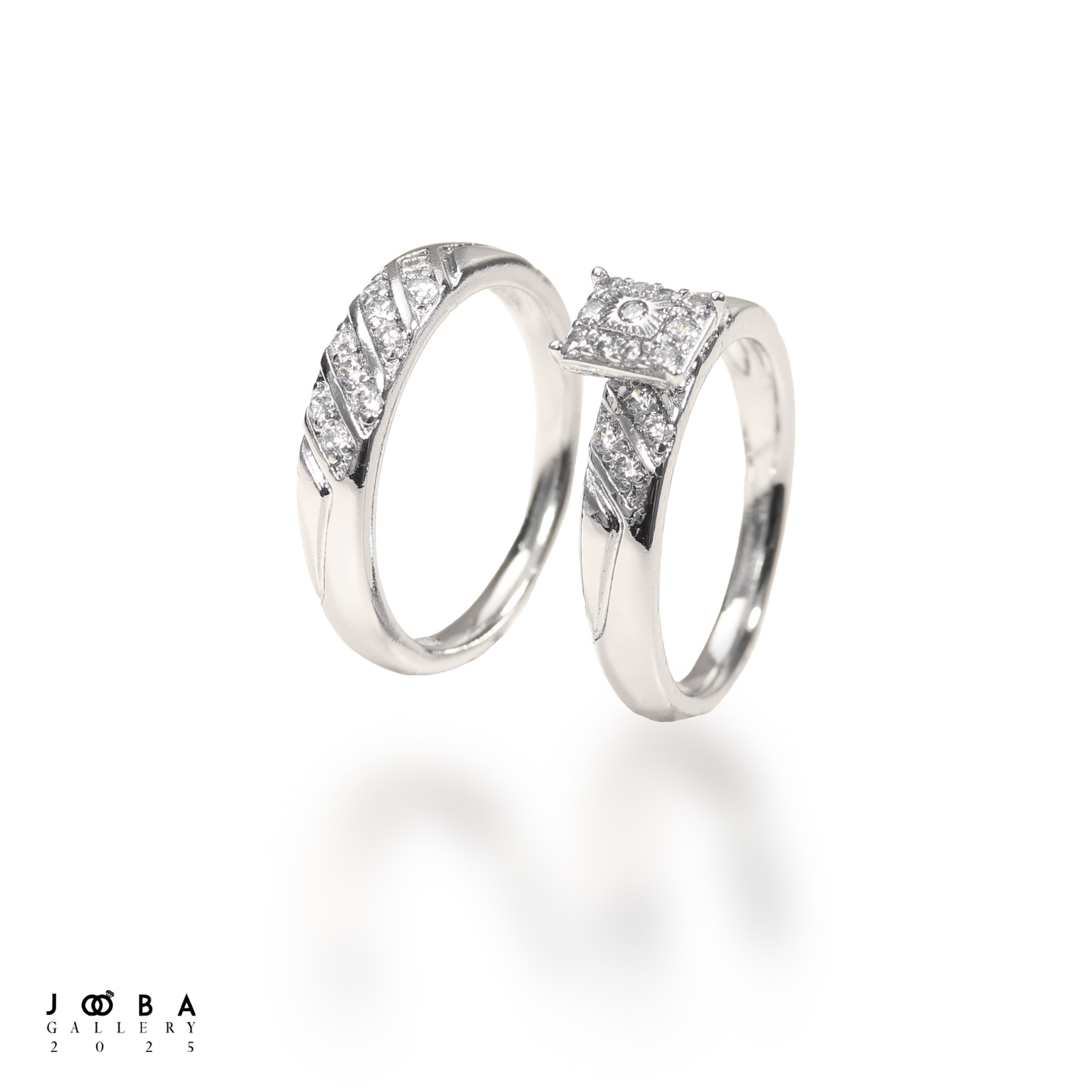 انگشتر نگین مربعی ژوپینگ کد 1011321961