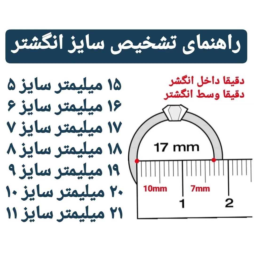 انگشتر پیچی نگیندار ژوپینگ کد 1010991474