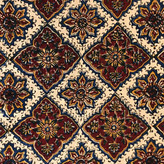 رومیزی یا سفره قلمکار اعلا طرح خشتی