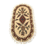 رومیزی قلمکار بیضی سایز 60- 120