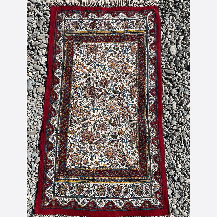 رانر قلمکار طرح گل و بته سایز 60-120