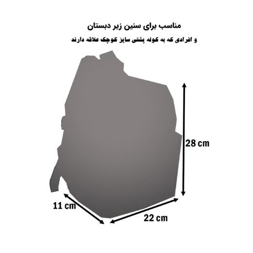کوله پشتی بچگانه توریث مدل AA-8898